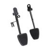 2pcs Brake Throttle Pedals Car Accelerator Pedal Nonslip Foot Rest for Go Kart UTV ATV Quad