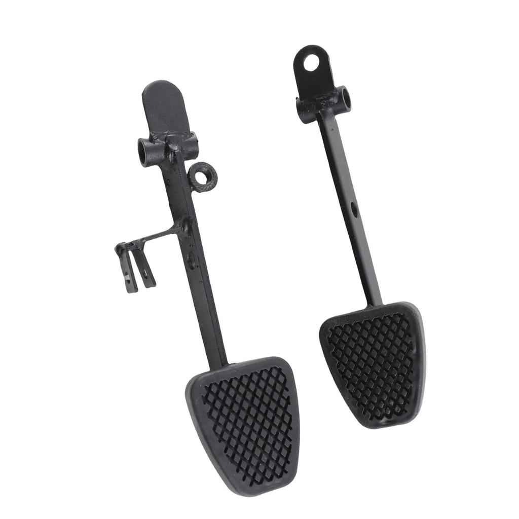 2pcs Brake Throttle Pedals Car Accelerator Pedal Nonslip Foot Rest for Go Kart UTV ATV Quad