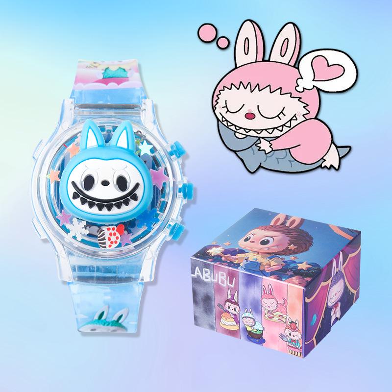 Rotating Luminous Music Cartoon Watch for Kids - TikTok Style