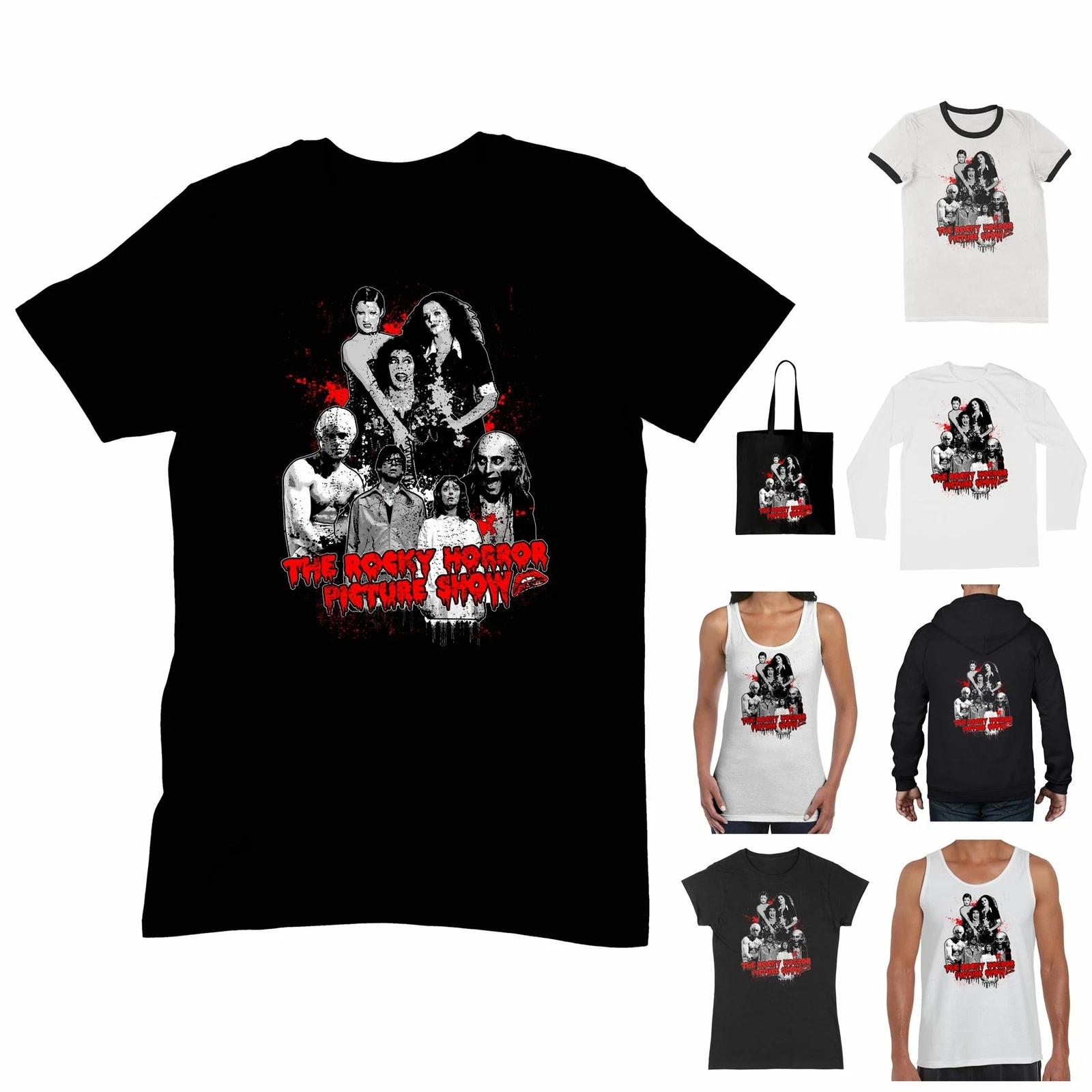 Rocky Horror Picture Show Montage T-Shirt - Time Warp Cult Film Classic Gothic 4XL