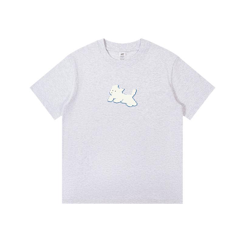 Baumwolle Kurzarm Sommer Freizeit Mehrfarbig Tops Schwarz und Weiß T-Shirt Locker Dünn Innen Das Unterhemd Herren und Damen Kurzarm Tops