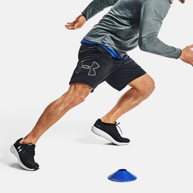 Under Armour Training Sports Fitness Loose Shorts Men Bottoms Black 1306443-001