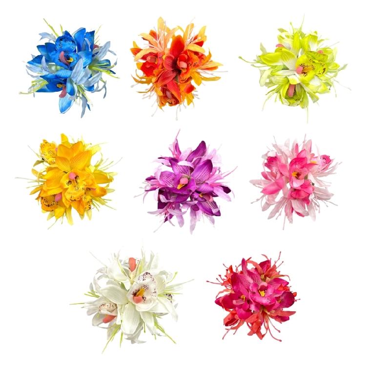 Accesorii de Păr cu Flori pentru Femei Clamă de Păr Florală Ac de Păr pentru Petrecere Agrafe pentru Mirese Studente Și Profesioniste