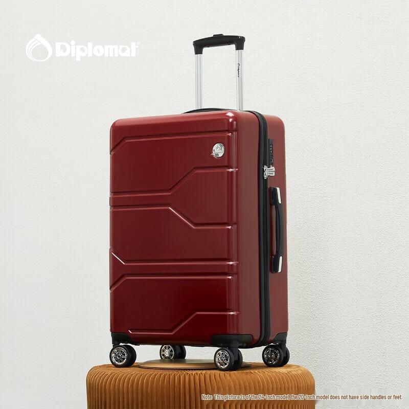 Diplomat TC-6902 Titanium TSA Spinner Luggage