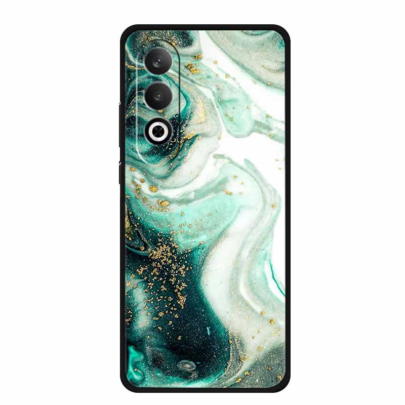For OnePlus Nord CE4 Phone Case Silicone TPU Soft Cover Phone Shield Funda OnePlus Nord CE 4 Fashion Painted Marble Coque Shell