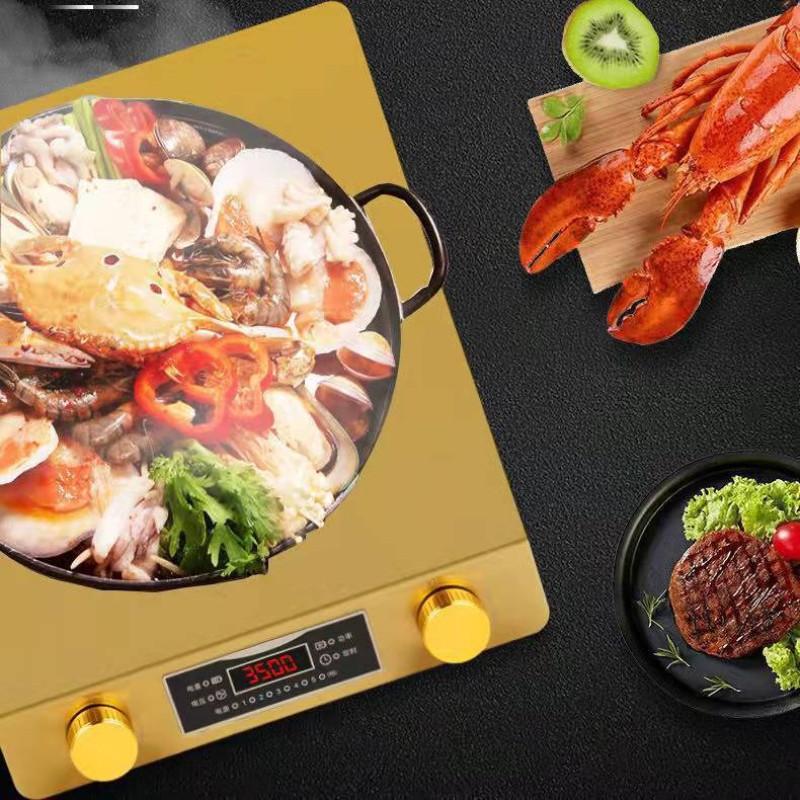 3500W/5000W Stir Fry Electric Stove Household Kitchen Cooking Appliances Commercial Hot Pot High Power Flat Induction Cooker