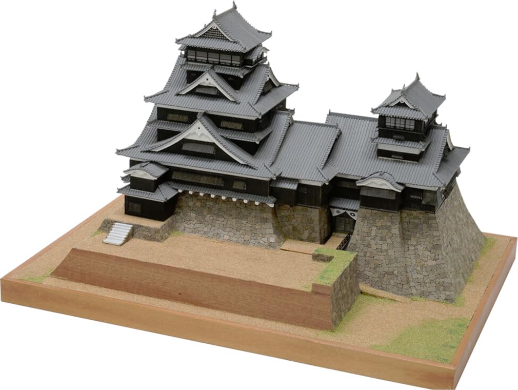 

Woody Joe Kumamoto Castle Wooden Model Assembly Kit 1/150 (Building)