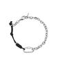 Romantinuer Sn.172 Leather Chain Bracelet
