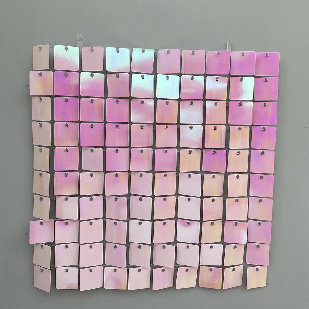 Sequin Wind Panels for Wedding, Birthday Party Stage Decoration Backdrop, Birthday Scene Decoration Supplies