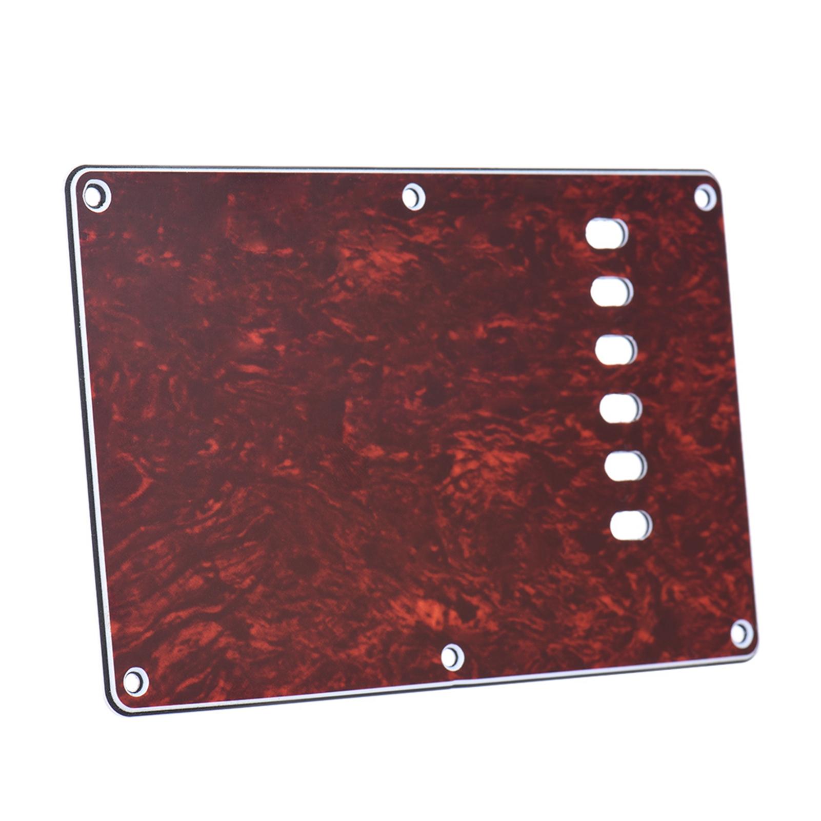 

Pickguard Back Plate Tremolo Cavity Cover Vintage Style Backplate for Stratocaster ST Standard Modern Style Electric