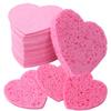 10PCS Natural Facial Sponges Reusable Facial Sponges Deep Cleansing Foam Pad For Daily Use Cleansing  Exfoliating Makeup Removal