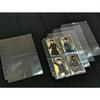 12 Sheets! 4-pocket Sheets for Trading Cards, Compatible with Card Game Binders.