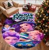 KPop Demon Hunters Pattern Round Rug, Indoor/Outdoor Mat, for Picnic, Gameroom, Bedroom, Office, Living Room, Home Decor Carpet, Birthday Gift
