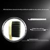 Shuke Wide-Head Dense Charcoal Toothbrush 4-Pack