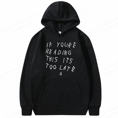 Raper Drake bluza z kapturem moda męska ponadgabarytowe bluzy z kapturem gotyckie swetry chłopięce płaszcze damskie bluzy męskie ubrania dla nastolatków