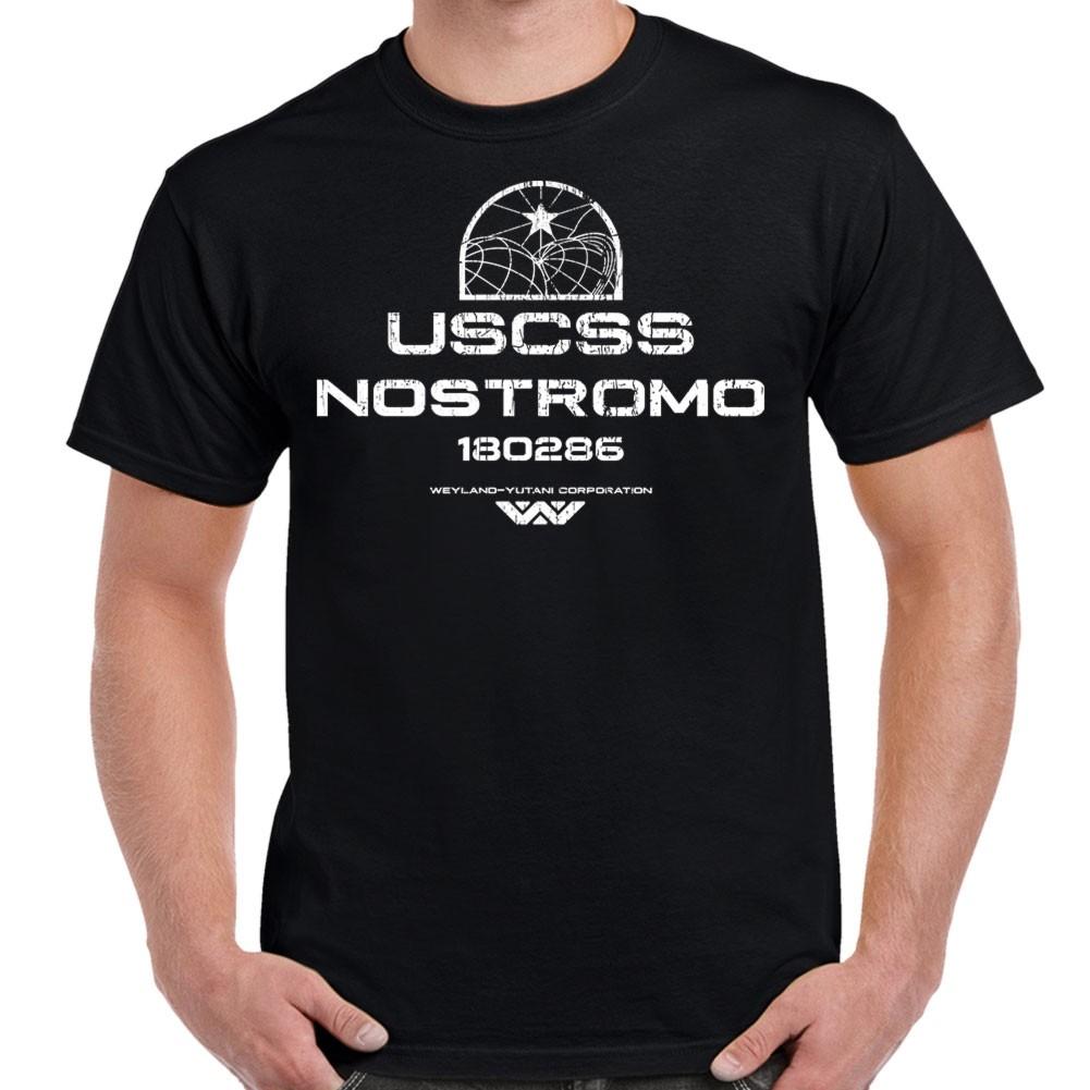 USCSS Nostromo Distressed Adult T-Shirt S разноцветный