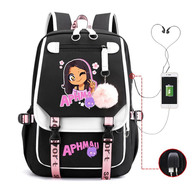 Cute Cartoon Junior High School Student Schoolbag Female Lightweight Large-Capacity Student Backpack