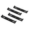 Weather-Proof Frameless License Plate Frame - Frameless License Plate Mount For Front And Rear Car Tags 4PCS Z9I8 License Plate Covers Frames 6