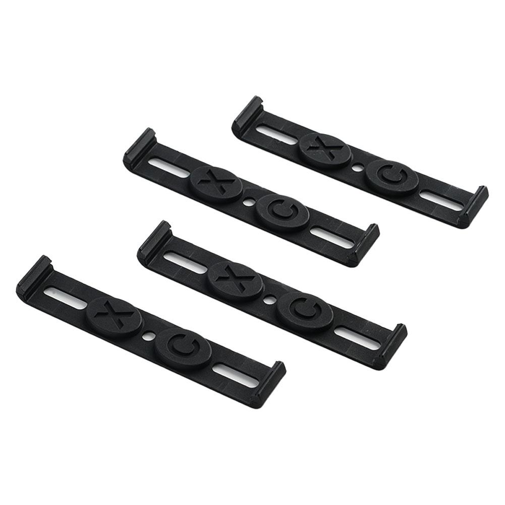 Weather-Proof Frameless License Plate Frame - Frameless License Plate Mount For Front And Rear Car Tags 4PCS Z9I8 License Plate Covers Frames 6