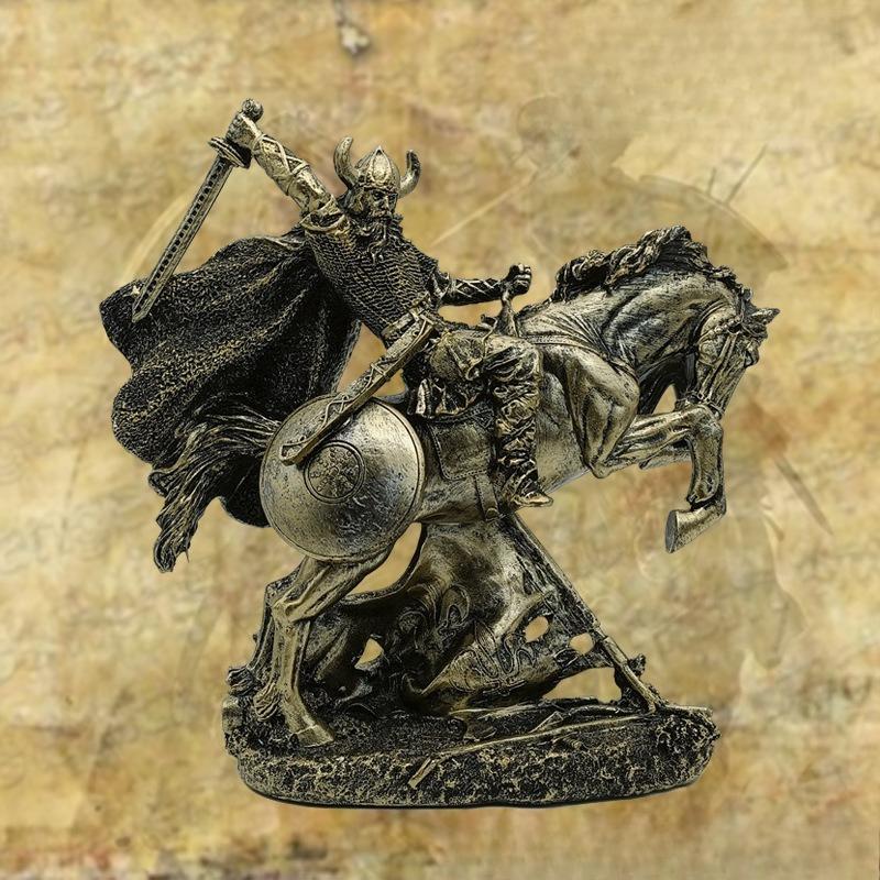 

Винтажные модели средневековых доспехов воинов, Рыцари в доспехах, Настольные украшения для помещений, Рукоделие для декора дома