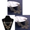 Bohemian Ethnic Talisman Necklace With Zinc Alloy Pendant For Festival Wear