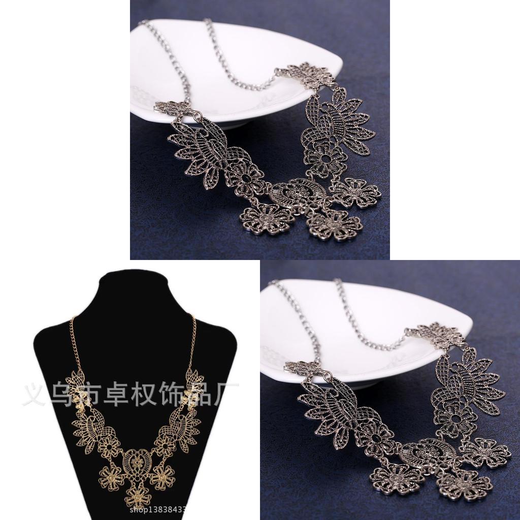 Bohemian Ethnic Talisman Necklace With Zinc Alloy Pendant For Festival Wear