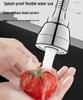 Universal Rotatable Shower Head with Splash-Proof Faucet Extension for Kitchen