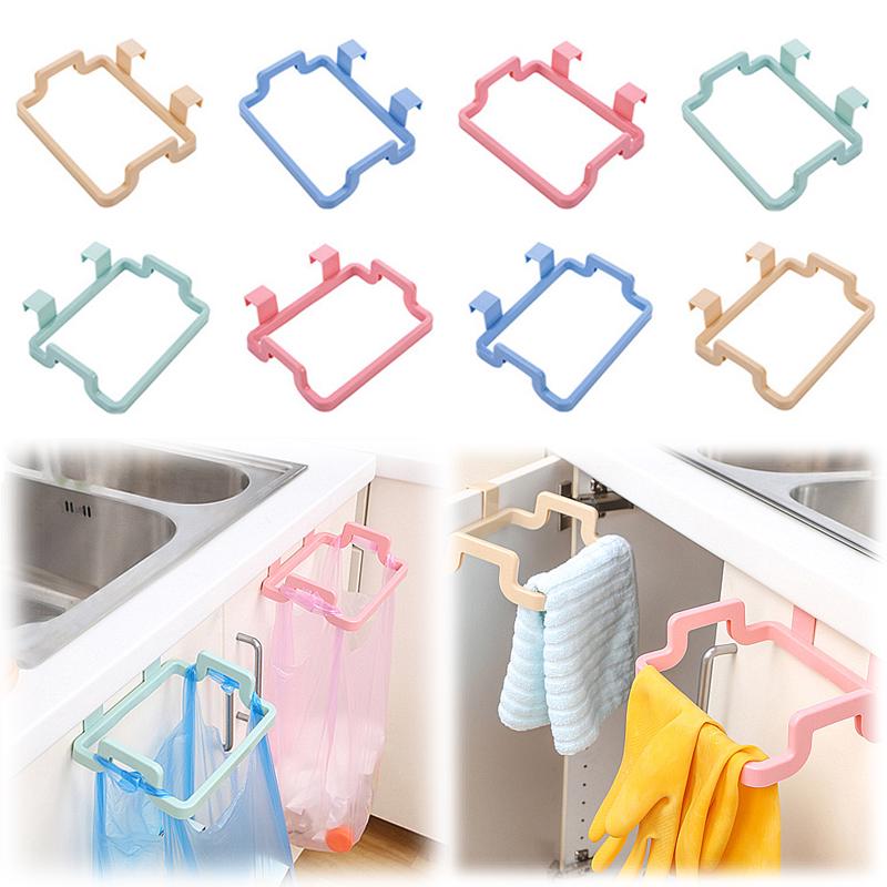 

Дверная задняя полка для мешка для мусора, вешалка для кухонного шкафа, полка