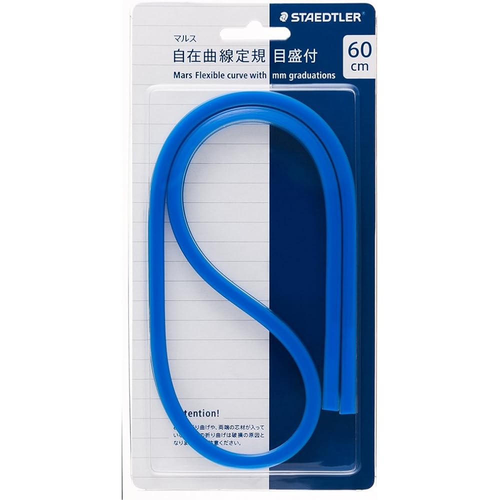 Staedtler flexible curve ruler with scale Mars 60cm 971 65-60