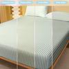 1 Simple modern Stripe Geometry printed matte Fitted Sheet, bedroom printed bed cover, bedding (excluding pillowcases)
