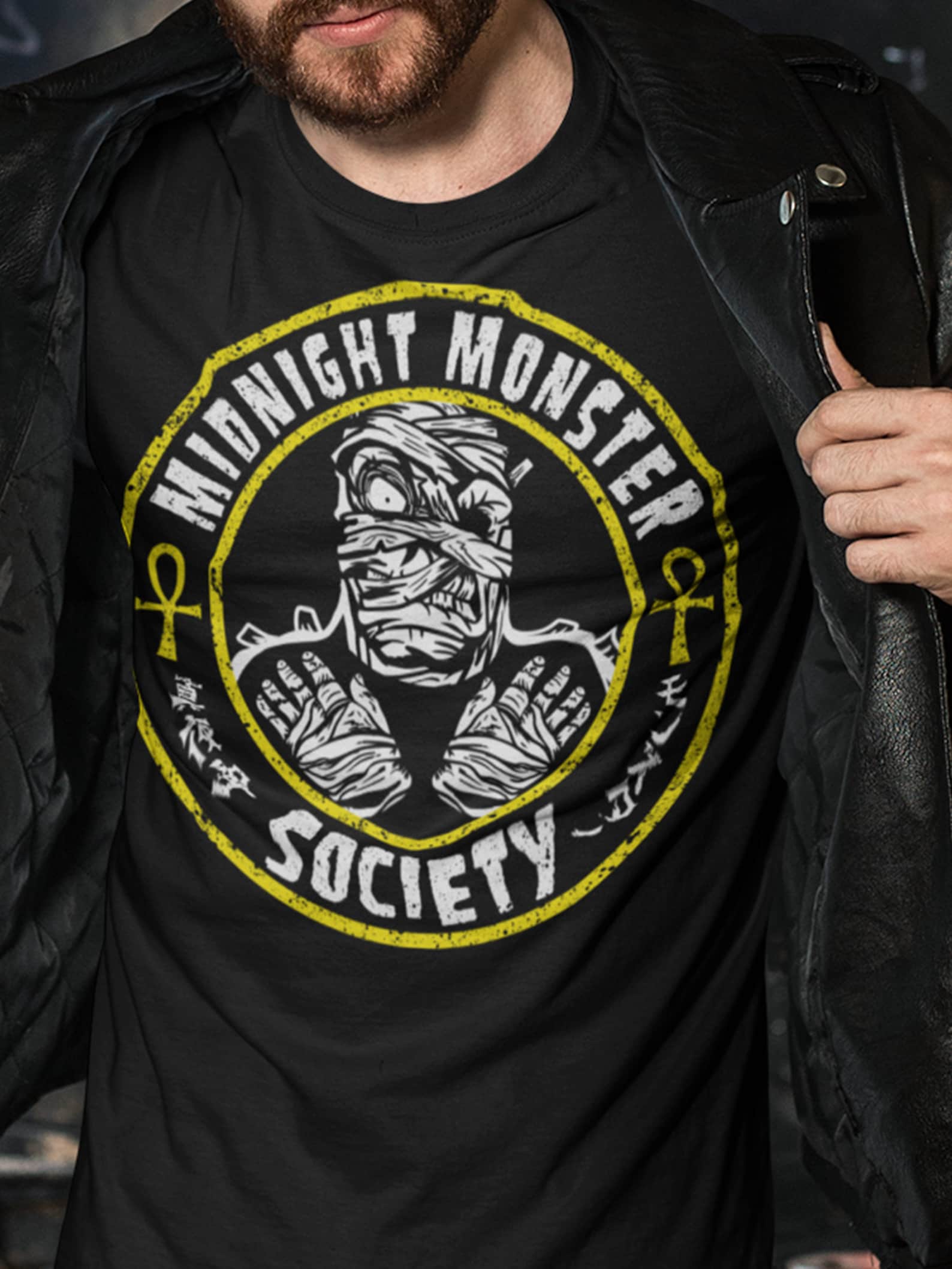 Midnight Monster Society, Mummy Fiend T-shirt S