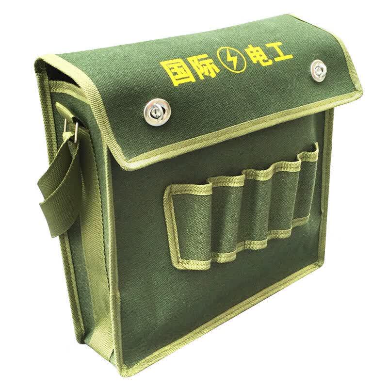 Heavy-Duty Canvas Multi-purpose Tool Shoulder Bag