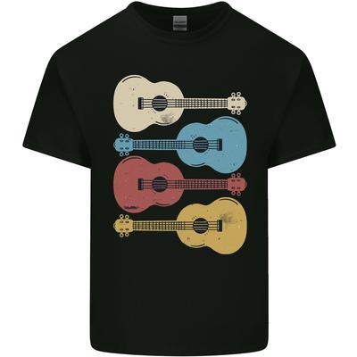 26 Fire Ukulele Gitarer Herre Lett Bomulls T-skjorte Unisex T-skjorte