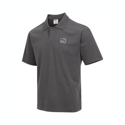 Ess Badge Sports Casual Camiseta Polo de Manga Corta Diseño Clásico Hombre tops 634869-44