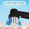 Black 4/8/12/16 Pcs Replacement Toothbrush Heads Compatible with Oral-B Braun Professional Electric Toothbrush Heads Brush Heads