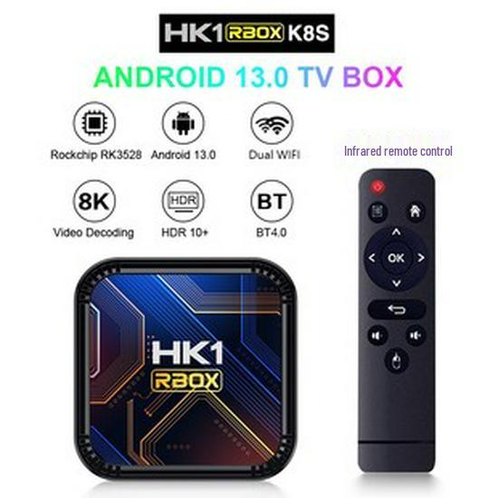 X88PRO 13 Android 13 Set-top Box with RK3528 Chipset, WiFi 6, and 8K Support