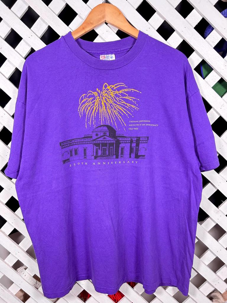 Vintage 1993 Thomas Jefferson USA Tshirt / XLarge