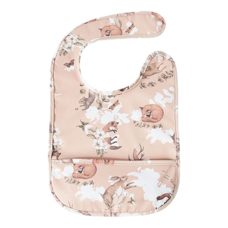 

Uprgades Toddler Bibs Adjustable Rainfproof Baby Smock Baby Feeding Bibs Comfortable Perfect for Mealtime & Play Time