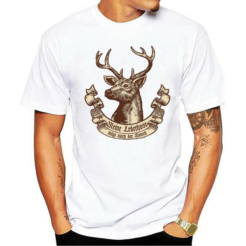

My Leather Pants Still Wears The Deer Octoberfest Oktoberfest Hanság Tracht O Neck Mens TShirt Casual Unisex Size M5XL S