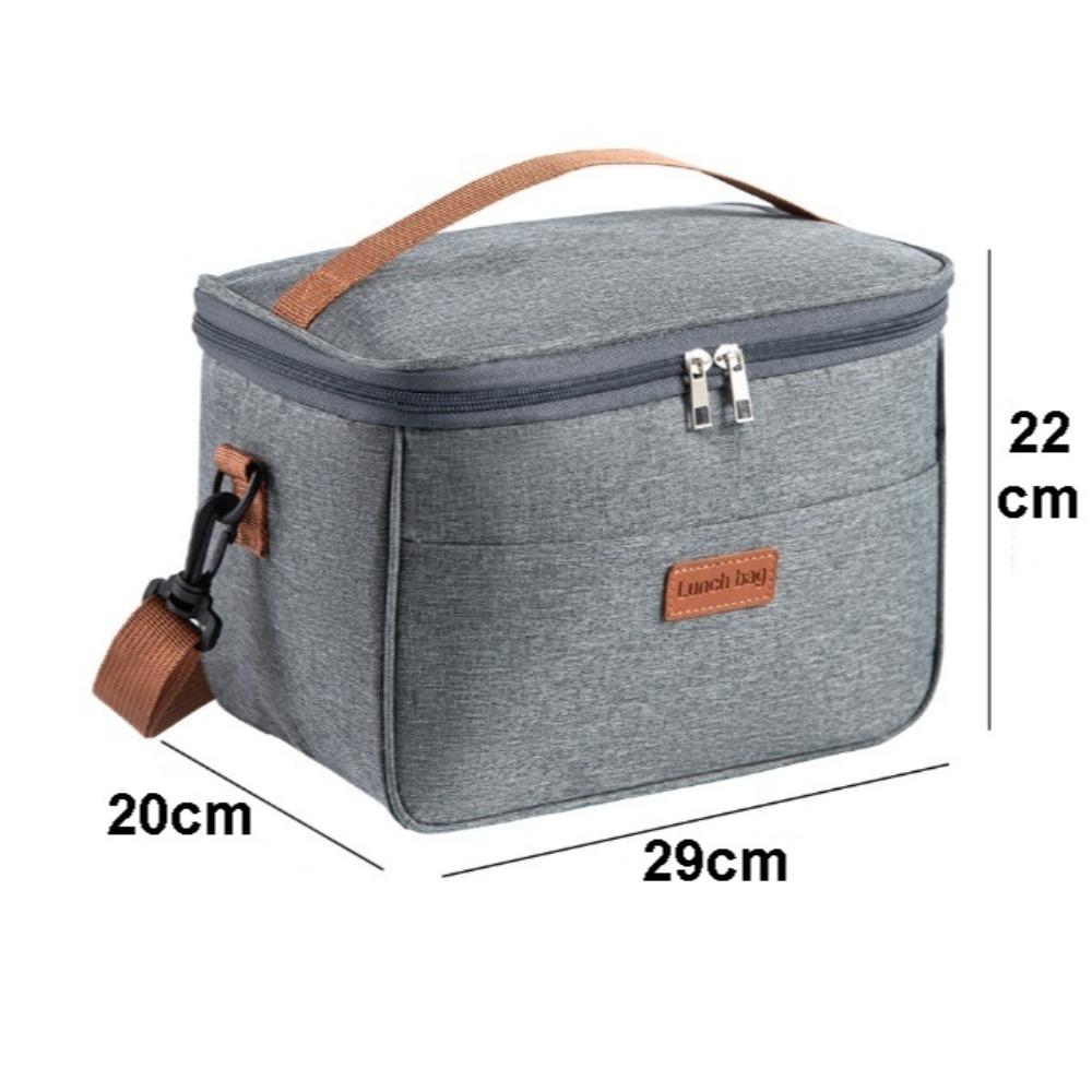 Portable Multifunctional Lunch Bag Large Capacity Thermal Waterproof Insulated Bag Travel Cooler Picnic Lunch Box Outdoor