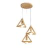 Nordic Wood Art Pendant Lamp - Creative Single Head Lighting for Restaurants, Bars, Hotels, Bedrooms, Café Shops.