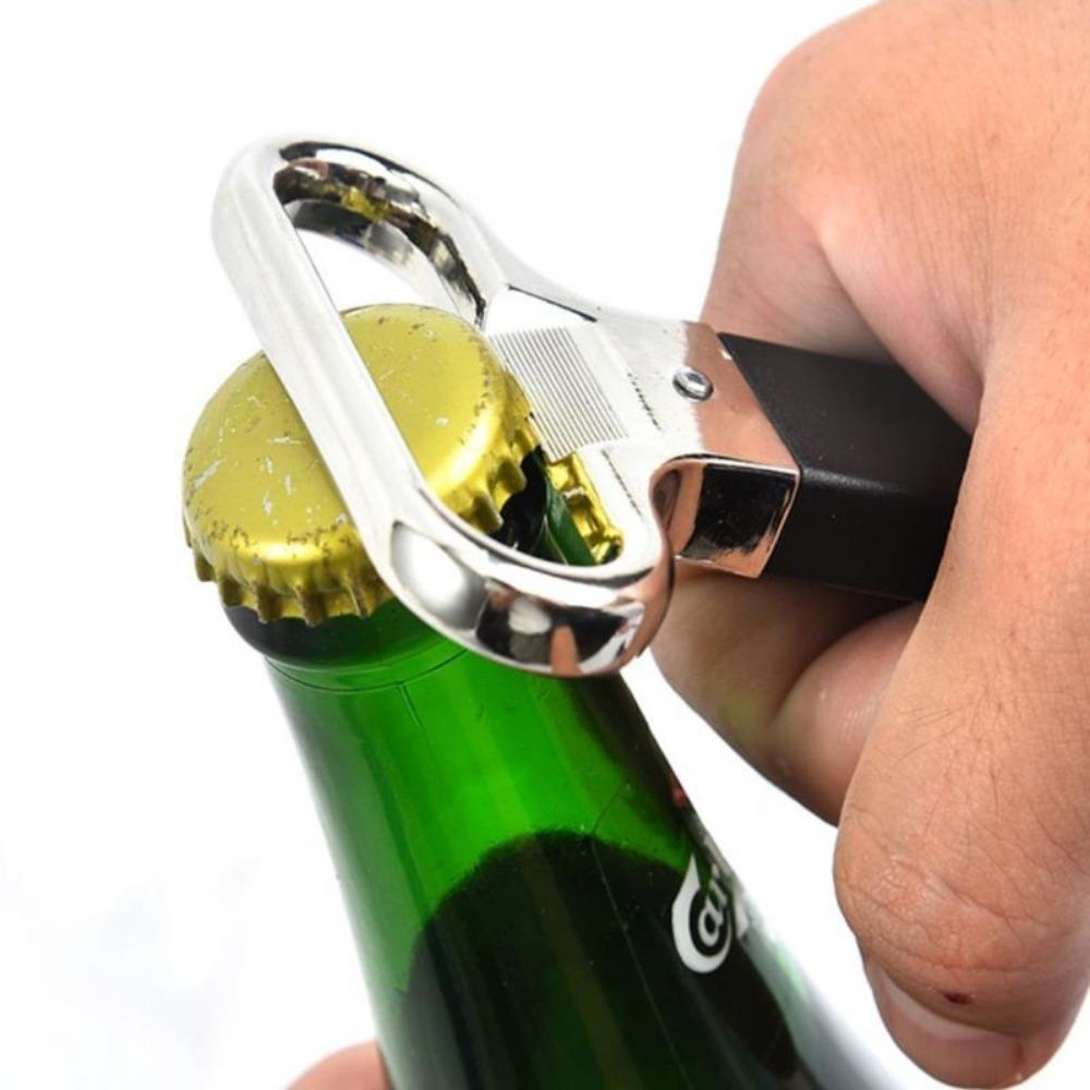 

Cover Labor-saving Type Two-prong Kitchen Tool Corkscrew Wine Bottle Opener Wine Cork Puller Clip чорний