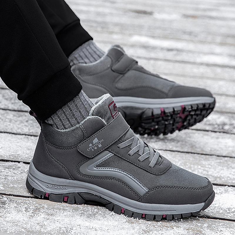 Brand cotton shoes winter velvet warm non-slip Chinese wool snow boots
