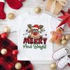 Just A Girl Who Loves Christmas Printed Kids Shirts Child Christmas Party T-shirt Top Xmas Vibes Outfit Child Short Sleeve Tee