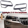 Headlight Cover for 2017-2021 Skoda Karoq - PC Lamp Shell Lampshade Replacement