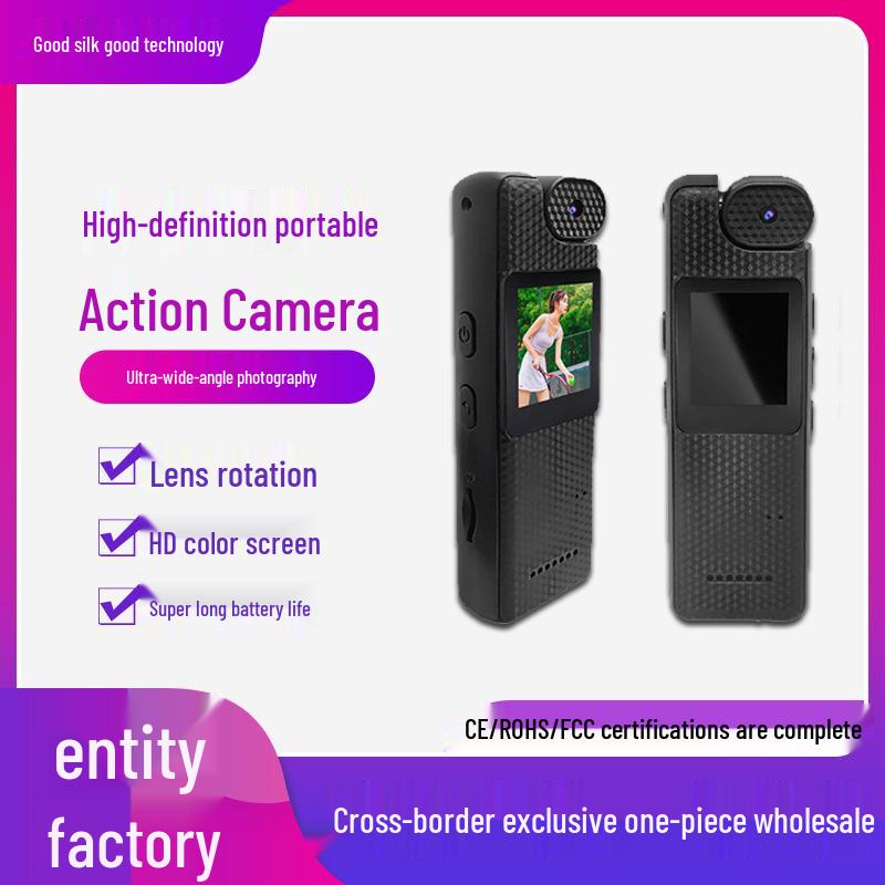 

4K Pocket Law Enforcement Camera - Portable Thumb Action Recorder 1080P Direct Recording Unit