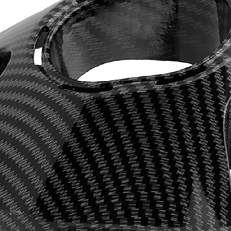 Universal Motorcycle Tailpipe Exhaust Port Guard Fit for CLICK160 Models ABS Construction Enhanced Safety Carbon Texture