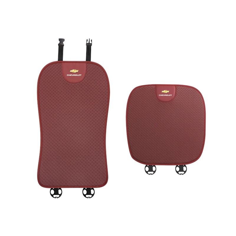 Car Seat Pad Backrest Mat Ice Silk Flax Seat Cushion Covers For Chevrolet Cruze Sonic Silverado Trax Camaro Captiva Equinox Z71