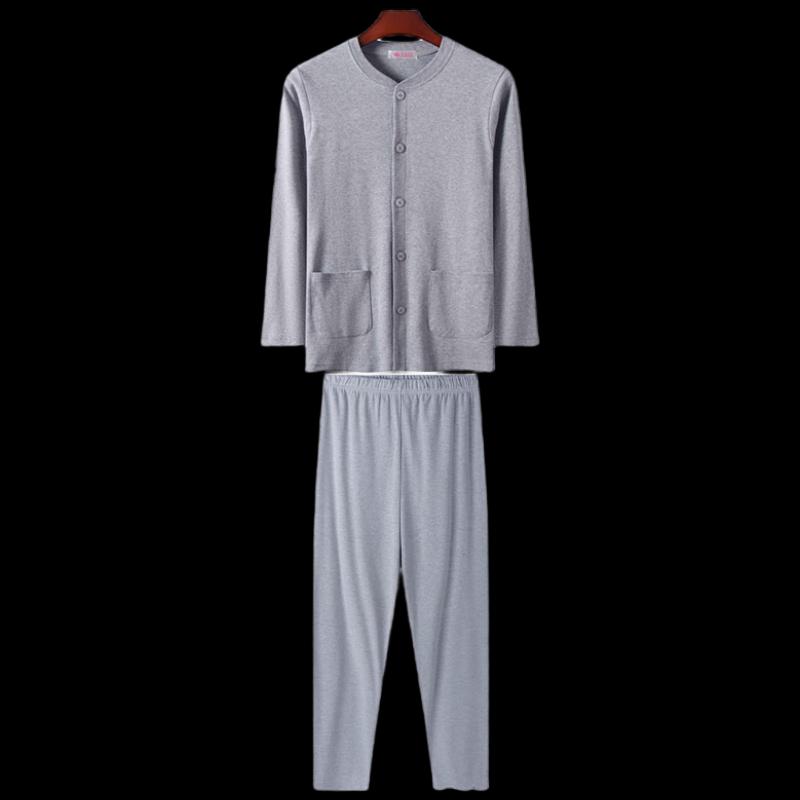 

Мужской хлопковый кардиган на флисовой подкладке L (105)