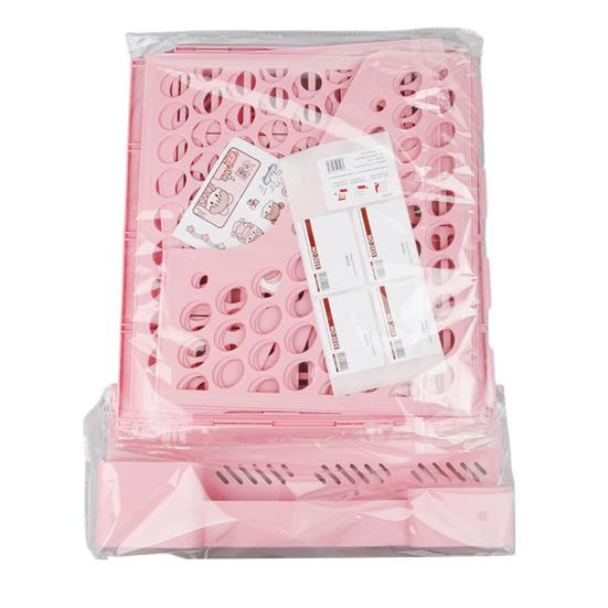Cute Desktop File Organizer for Students Foldable Book Holder Bookend Shelf for Documents Stationery Pen Holder School Supplies